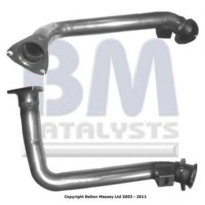 BM70440 BM Catalysts Приймальна труба для Audi 80