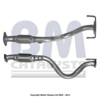 BM50161 BM Catalysts Приймальна труба для Hyundai Getz
