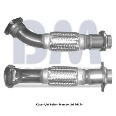 BM70591 BM Catalysts Приймальна труба для BMW X5