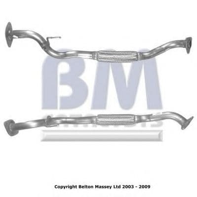 BM50059 BM Catalysts Приймальна труба для Nissan Almera