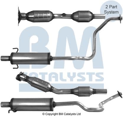 bm92298h BM Catalysts Каталізатор для Toyota Prius