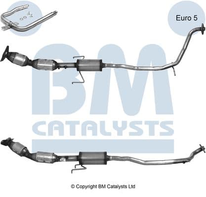 bm91975h BM Catalysts Катализатор для Toyota Prius
