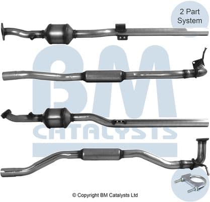 bm92820h BM Catalysts Каталізатор для Mitsubishi ASX