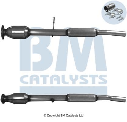 bm92074h BM Catalysts Каталізатор для Mazda 3