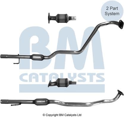 bm92653h BM Catalysts Каталізатор для Kia Rio