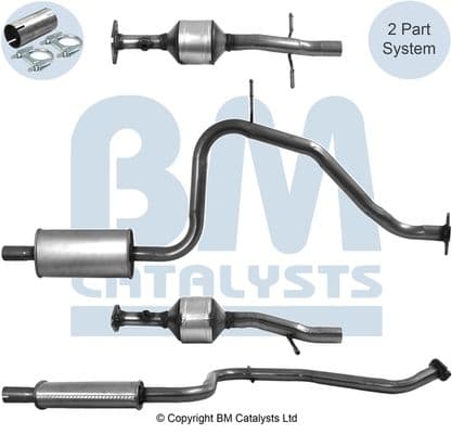 bm92601h BM Catalysts Катализатор для Mazda CX-3