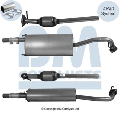 BM91875H BM Catalysts Катализатор для Lexus RX