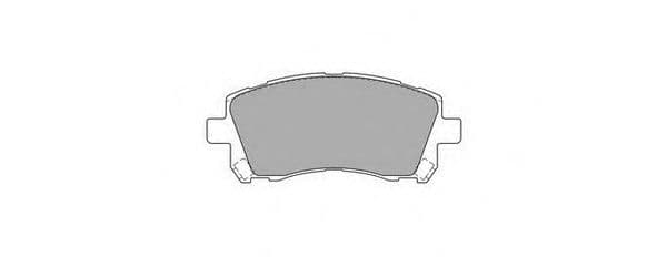 FBP-1599 Fremax Тормозные колодки