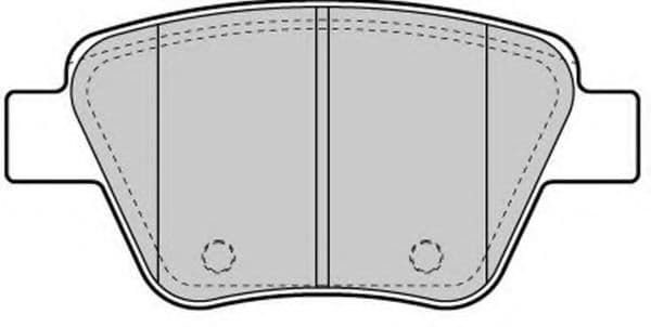 FBP-1663 Fremax Гальмівні колодки