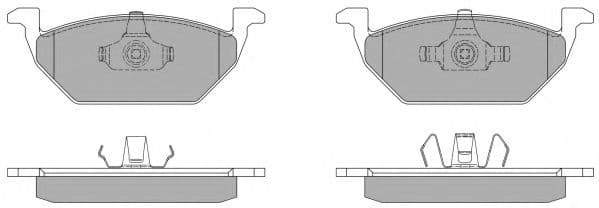 FBP-1070 Fremax Гальмівні колодки