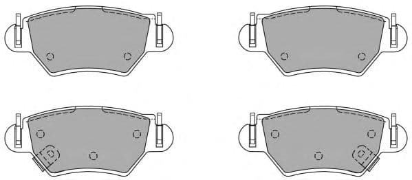 FBP-1082 Fremax Гальмівні колодки