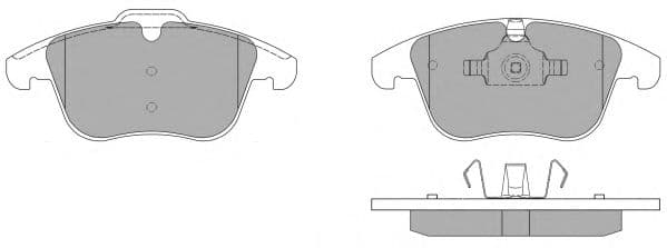 FBP-1496 Fremax Тормозные колодки