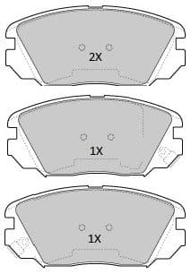FBP-1806 Fremax Гальмівні колодки