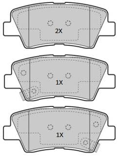 FBP-1867 Fremax Тормозные колодки