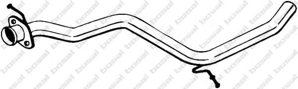 851-169 Bosal Приймальна труба для Alfa Romeo 147