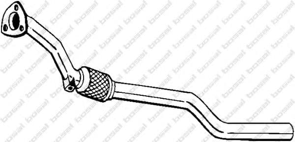 820-217 Bosal Приймальна труба