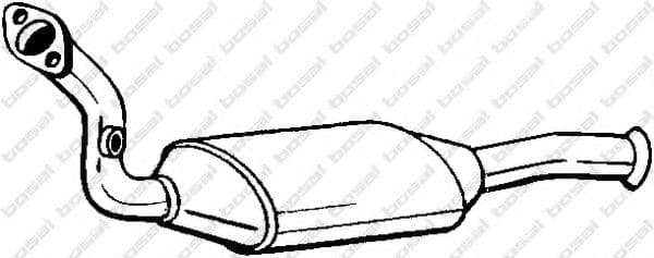 099-643 Bosal Каталізатор