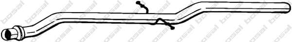 800-013 Bosal Приймальна труба для Citroen C5