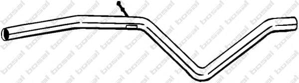 850-135 Bosal Приймальна труба