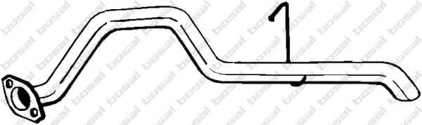 789-003 Bosal Приемная труба для Daihatsu Sirion