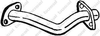 700-095 Bosal Приймальна труба