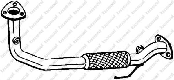 836-287 Bosal Приймальна труба