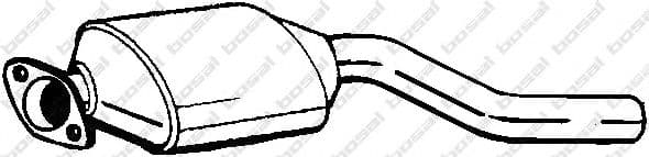 099-121 Bosal Каталізатор для Fiat Seicento