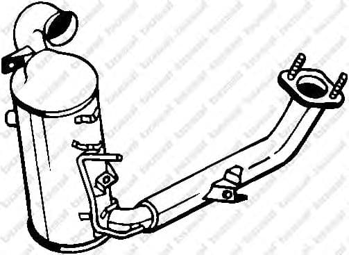 090-003 Bosal Каталізатор