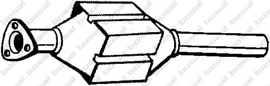 099-494 Bosal Каталізатор