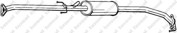 289-033 Bosal Средний глушитель выхлопных газов для Honda CR-V