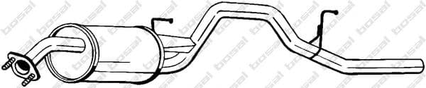 281-087 Bosal Глушник вихлопних газів кінцевий для Honda HR-V