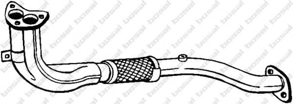 823-909 Bosal Приймальна труба для Hyundai Accent