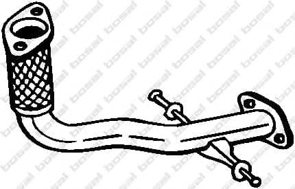 700-091 Bosal Приймальна труба для Hyundai Matrix