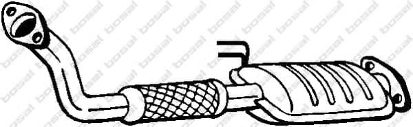 090-474 Bosal Каталізатор для Hyundai H-1