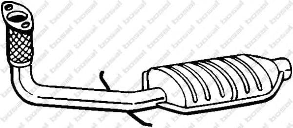 099-242 Bosal Катализатор для Hyundai Matrix