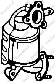 090-626 Bosal Катализатор