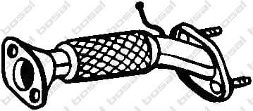 700-147 Bosal Приемная труба