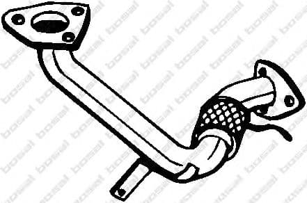 737-395 Bosal Приймальна труба для Land Rover Freelander