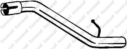 750-203 Bosal Приемная труба для Mazda 3