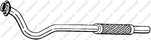 840-161 Bosal Приемная труба для Mercedes T1