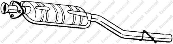 175-023 Bosal Середній глушник вихлопних газів для Mercedes C-Class