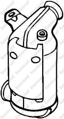 090-574 Bosal Катализатор для Mitsubishi Colt