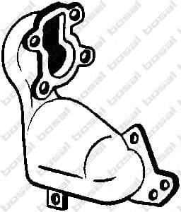 090-627 Bosal Катализатор