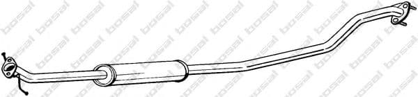 287-347 Bosal Средний глушитель выхлопных газов
