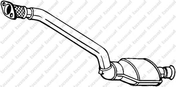 090-650 Bosal Катализатор