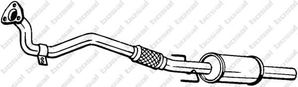 090-441 Bosal Каталізатор для SAAB 9-3