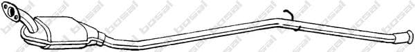 099-610 Bosal Катализатор для Peugeot 205