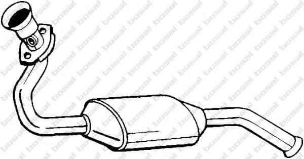099-672 Bosal Каталізатор для Renault Twingo