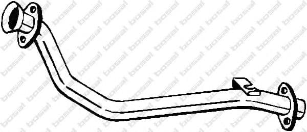 839-321 Bosal Приймальна труба для Renault 21
