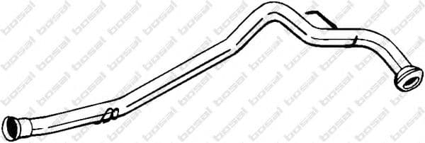 880-971 Bosal Приймальна труба для Renault Trafic